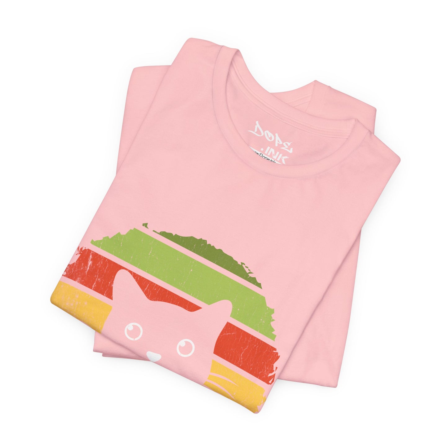 Retro Kitty Peek-a-Boo