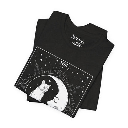 The Moon Tarot Cat