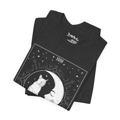 The Moon Tarot Cat