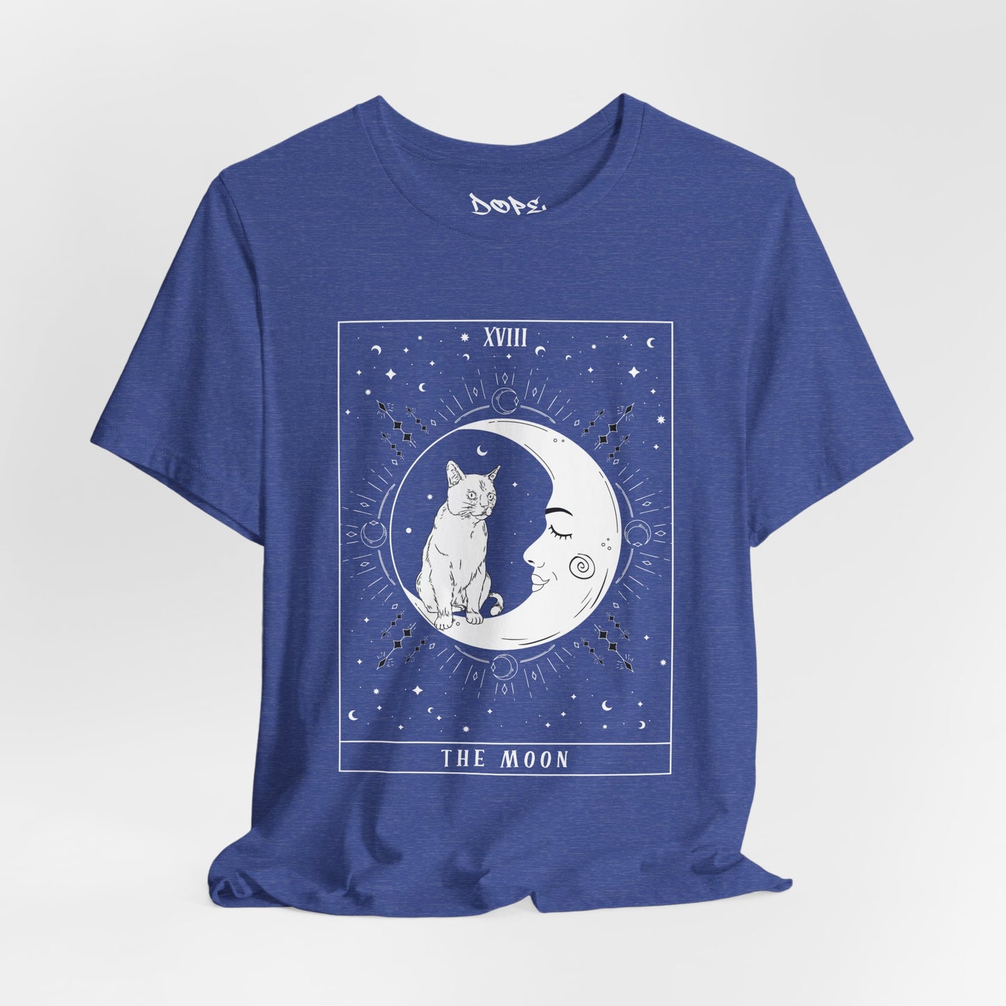 The Moon Tarot Cat