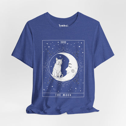 The Moon Tarot Cat