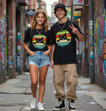 Retro Kitty Peek-a-Boo