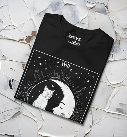 The Moon Tarot Cat