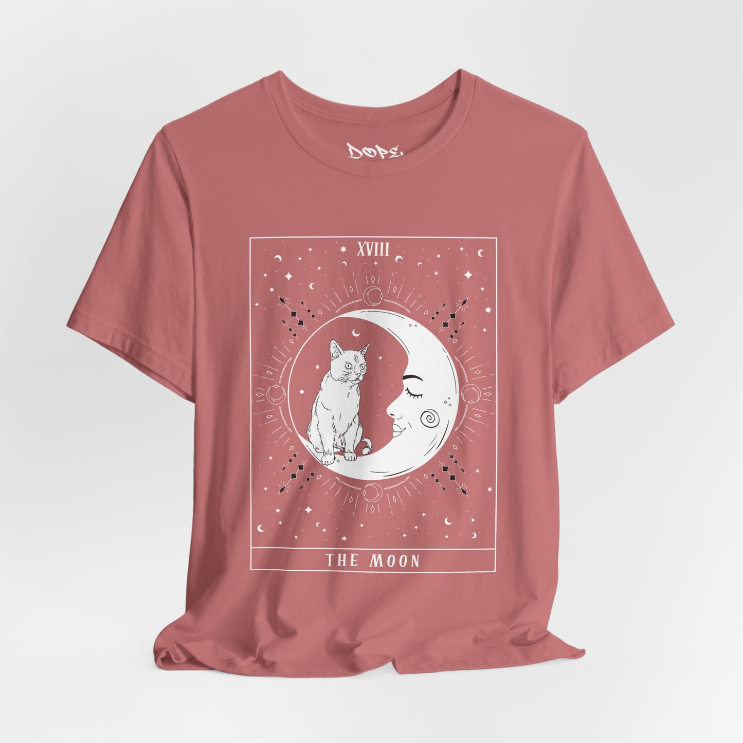 The Moon Tarot Cat