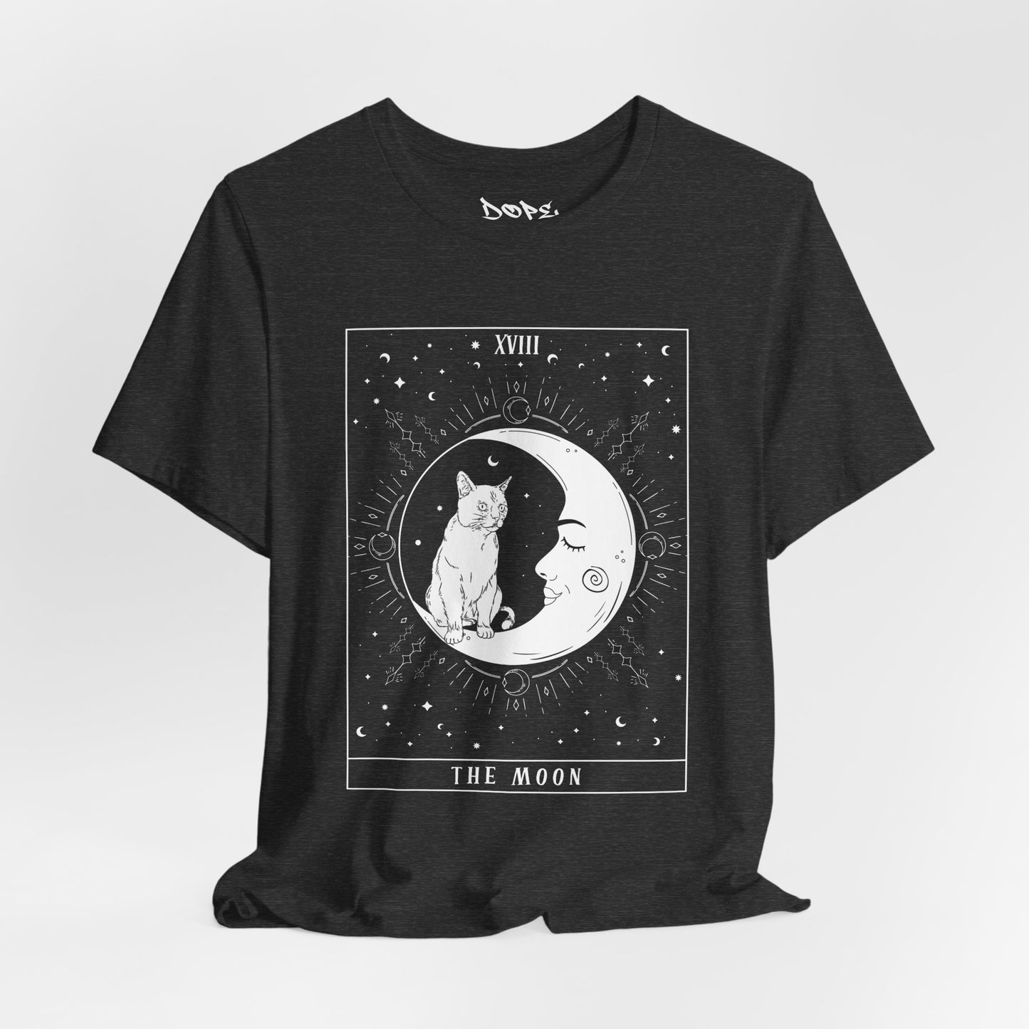 The Moon Tarot Cat