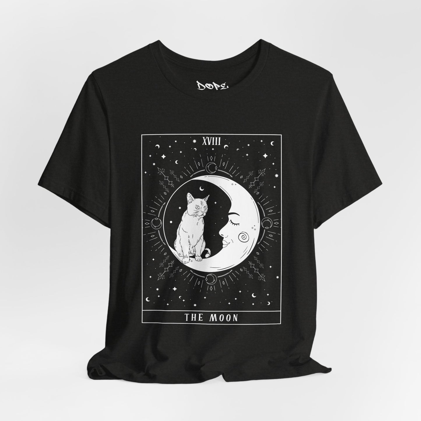 The Moon Tarot Cat