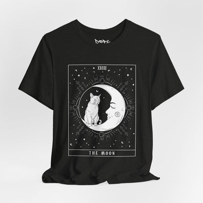 The Moon Tarot Cat