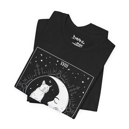 The Moon Tarot Cat